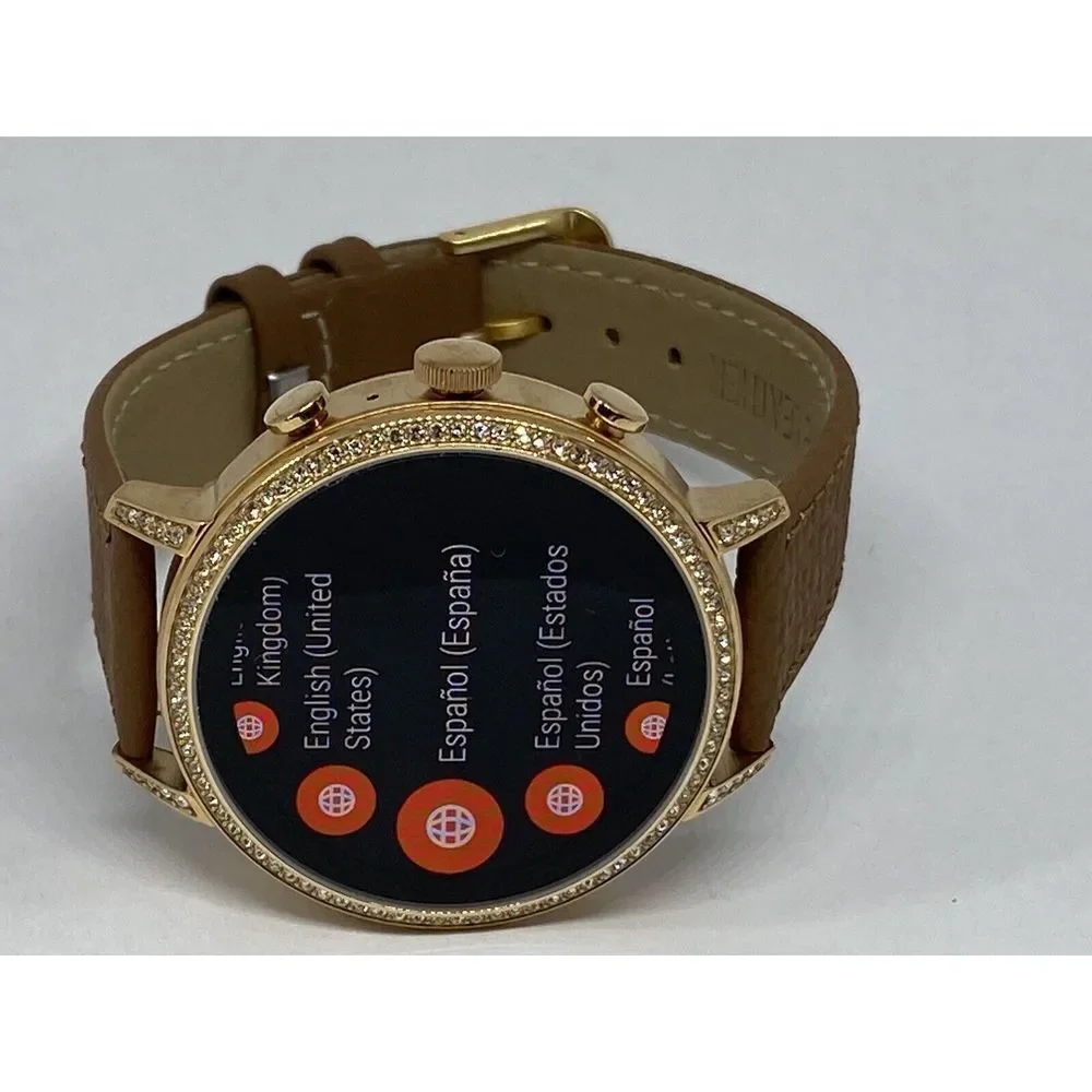 Fossil Gen 4 Authentic Digital Dial Smart Watch Custom Band FTW6011 CO255